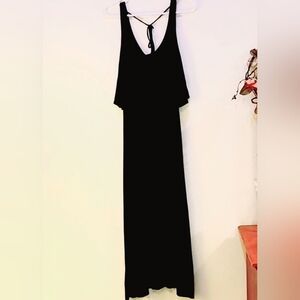 ROLLA COSTER, L, Black Flowy dress
